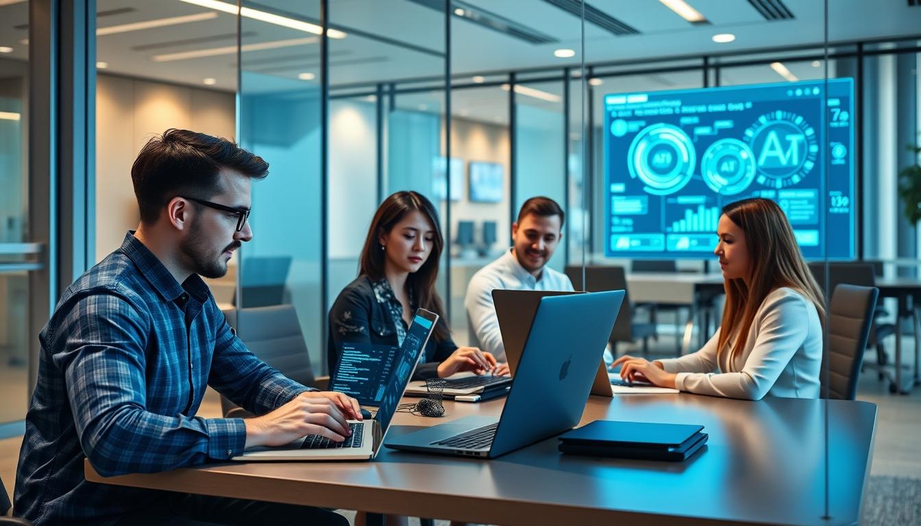 Enterprise software dashboards and business process automation
